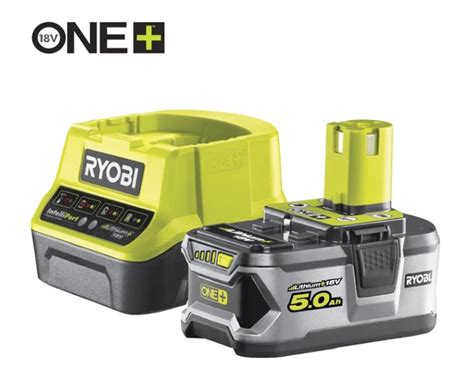 Ryobi Batteries Chargers Ryobi One 18v 5ah Fast Starter Kit With One