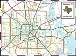 Houston Texas City Map - Map Pictures