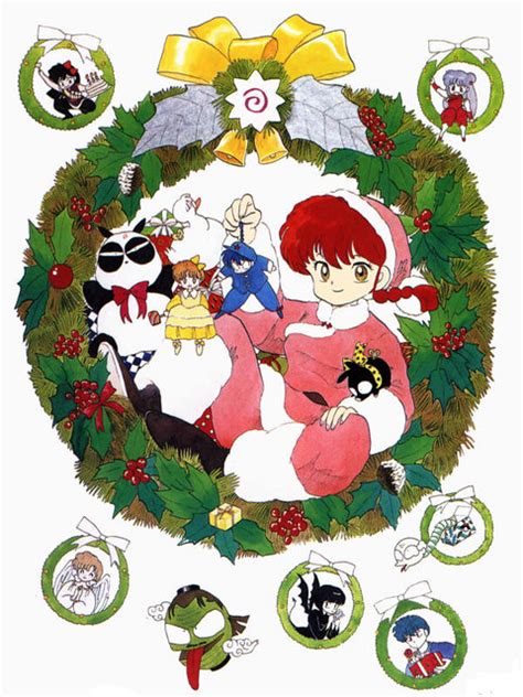 Ranma Christmas Animeiluvu Flickr