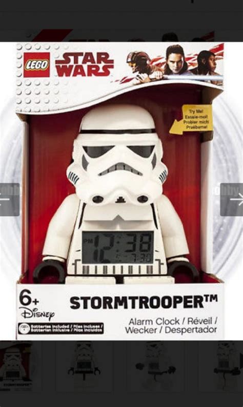 Lego Stormtrooper Alarm Clock Minifig Star Wars Hobbies And Toys Toys