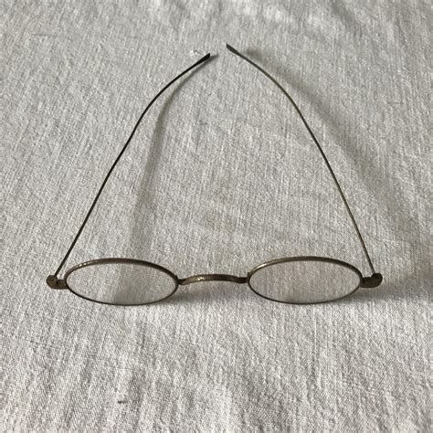 Antique Eyeglasses 1860 65 Wire Rim Eyeware Carols True Vintage And
