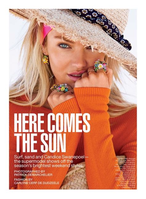 Candice Swanepoel Soaks Up The Sun For Patrick Demarchelier In Lucky