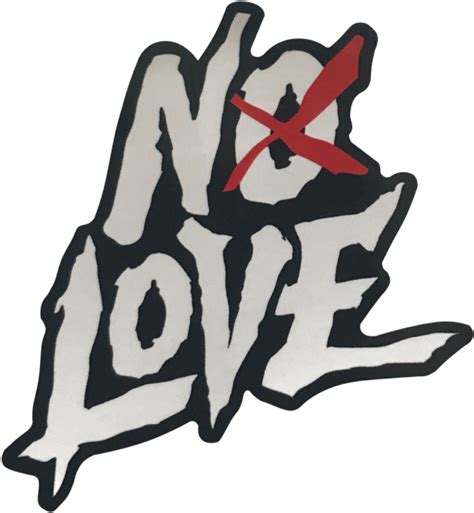 Download No Love Sticker Clipart 2528826 Pinclipart