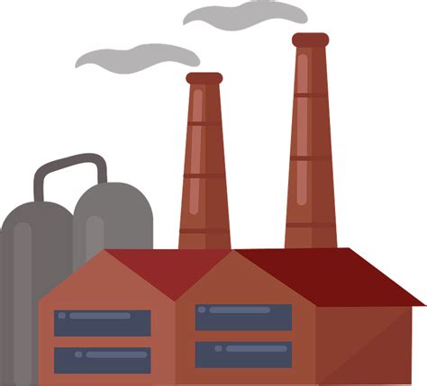 Factory Cartoon Png Free Logo Image