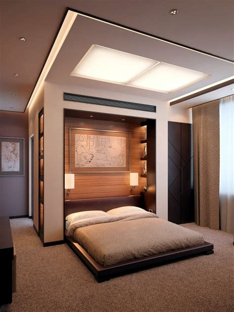 20 Ideas For Attractive Wall Design Behind The Bed In The Bedroom