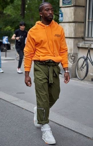 Orange Hoodie Outfits For Men 41 Ideas And Outfits Lookastic