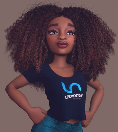 Blender Hair Rendered With Eevee Composited In Bender Character Design Animation Female