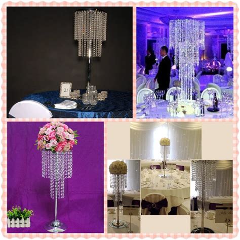 High End Quality Crystal Wedding Table Tree Centerpiece For Party