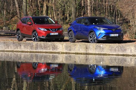 Among the new entries in the category, two japanese rivals have attracted positive attention, albeit for different reasons: Essai comparatif Toyota C-HR vs Nissan Qashqai : chacun sa ...