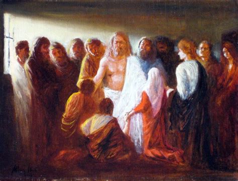 Jesus Appears To The Disciples After The Resurrection · In Cammino