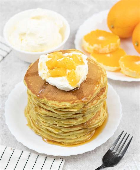 Easy Orange Pancakes Healthy Life Trainer