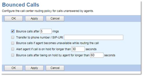 Thank you for your understanding. Call Center Routing Adjustment: Bounced Calls | Nextiva Support