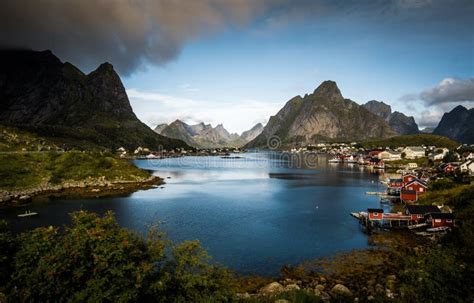 Reine Norway Landscape Stock Photo Image Of Fjord 126266282