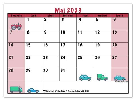Calendrier Mai 2023 A Imprimer 48ld Michel Zbinden Be Images