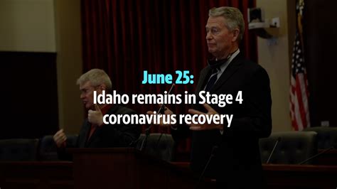 Gov Little Idaho Stays In Stage 4 Of Coronavirus Reopening Idaho
