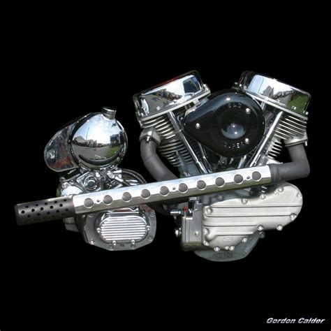The panhead engine was the second harley davidson overhead valve engine introduced to the market. NO 24: HARLEY DAVIDSON S&S PANHEAD MOTORCYCLE ENGINE - a ...