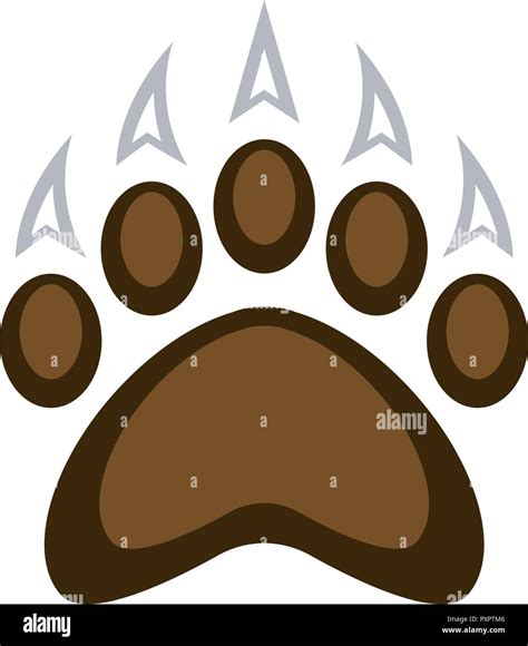 Bear Claw Vector Illustration Stock Vector Image And Art Alamy