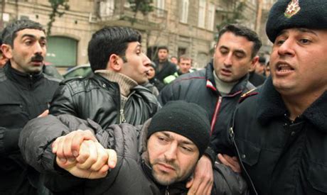 However, there is a debate regarding the ethnic origins of the azeris. Police thwart Azerbaijan 'people's protest ...