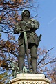 Statue of John Hunyadi, Budapest, Hungary — Stock Photo ...