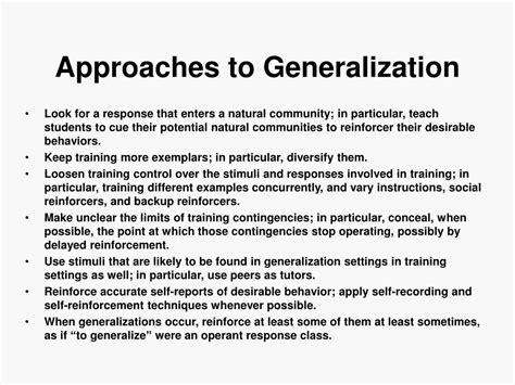 Ppt Types Of Generalization Powerpoint Presentation Free Download