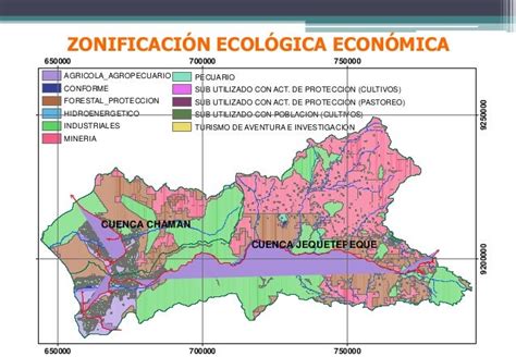 Zonificación Ecologica Económica De La Cuenca Jequetepeque Chaman