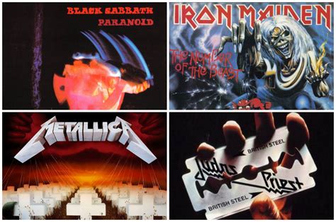 ¿son Estos Los 100 Mejores Discos De Metal De Todos Los Tiempos