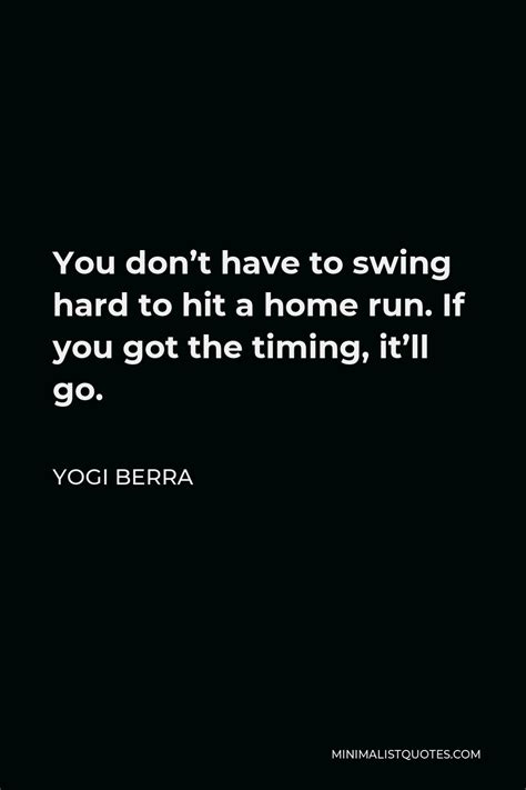 Yogi Berra Quote Thats Too Coincidental To Be A Coincidence