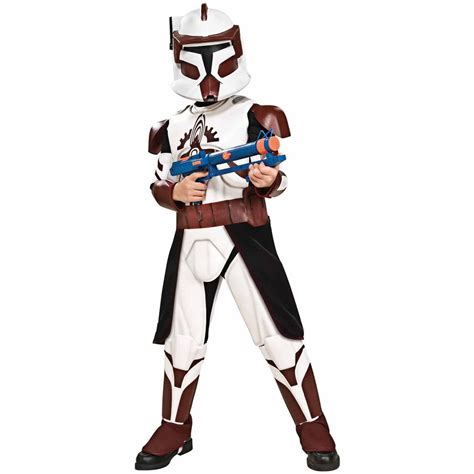Rubies Star Wars Clone Deluxe Commander Fox Halloween Fancy Dress