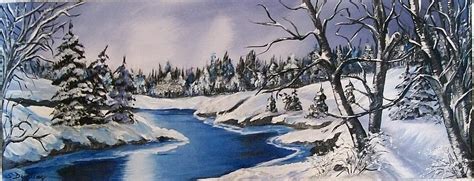 Winters Blanket Painting By Sharon Duguay Fine Art America