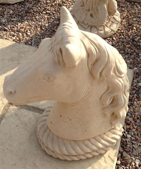 Concrete Horse Head Statue Bilston Dudley