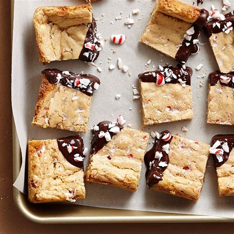 These are our best recipes for impressive desserts that everyone will remember. Vanilla Candy Cane Peppermint Bars Recipe - EatingWell