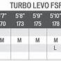 Turbo Levo Size Chart