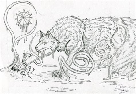 Elemental Wolf Water By Snap Dragonart On Deviantart