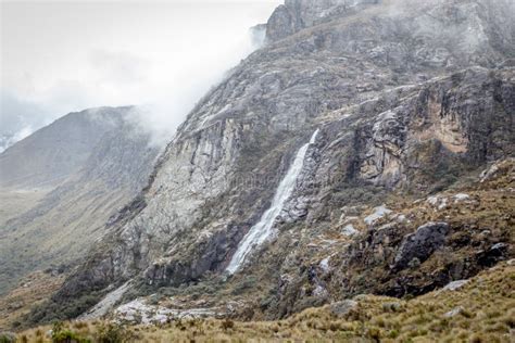 Landscape Of Santa Cruz Trek Cordillera Blanca Peru South America