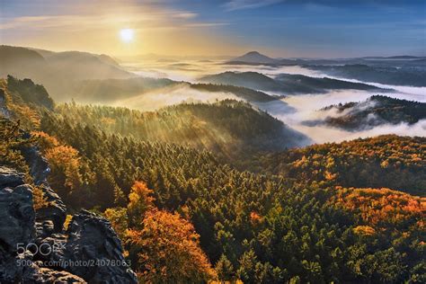 Photograph National Park Saxon Switzerland By Evzen Takac