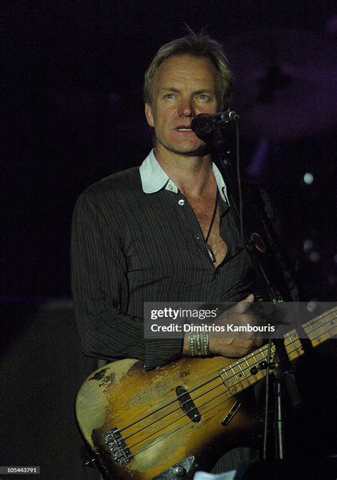 Sting 3837781 During Tbstnt Upfront Show April 22 2004 At News