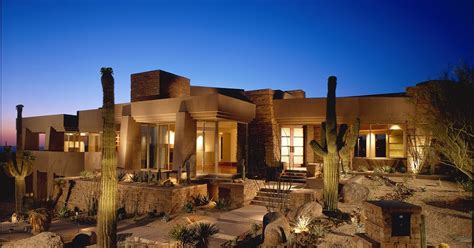 Modern Desert House For Luxury Life In The Nature Scottsdale Arizona