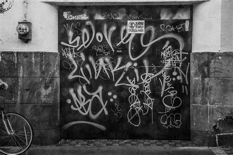 Free Download Hd Wallpaper Grayscale Photography Of Graffiti Wall