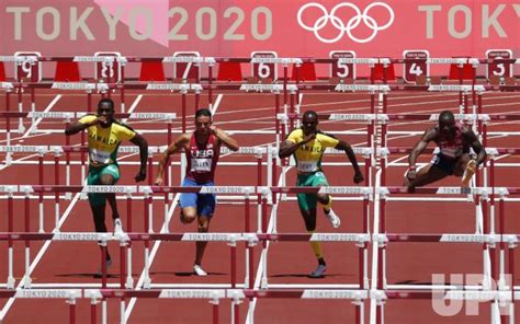 Photo Mens 110m Hurdles Finals At Tokyo Olympics Oly20210805645