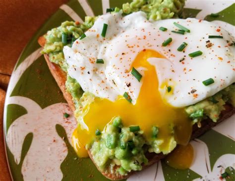 Simple Poached Egg And Avocado Toast Mexican Appetizers And More