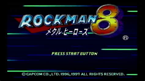 Megaman 8 Rockman 8 Playthrough Sega Saturn