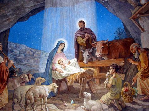 Nativity Scene Desktop Wallpapers Wallpaper Cave