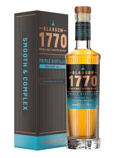 Glasgow 1770 Triple Distilled: Release No.1 - Glasgow 1770 - Glasgow 1770 Single Malt Whisky ...