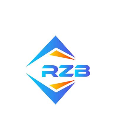 Rzb Abstract Technology Logo Design On White Background Rzb Creative
