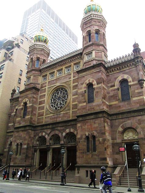 A synagogue is a building where jewish people meet to worship or to study their religion. Central Synagogue - Wikipedia