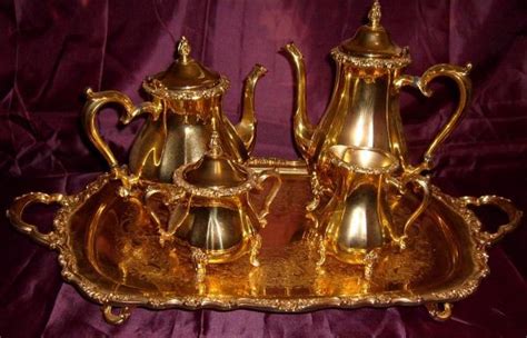 24k Gold Plated Coffeetea Service Set Instappraisal