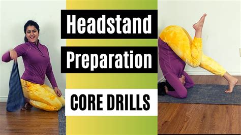 Headstand Preparation Core Drills For Headstand Headstand For Beginners Shorts