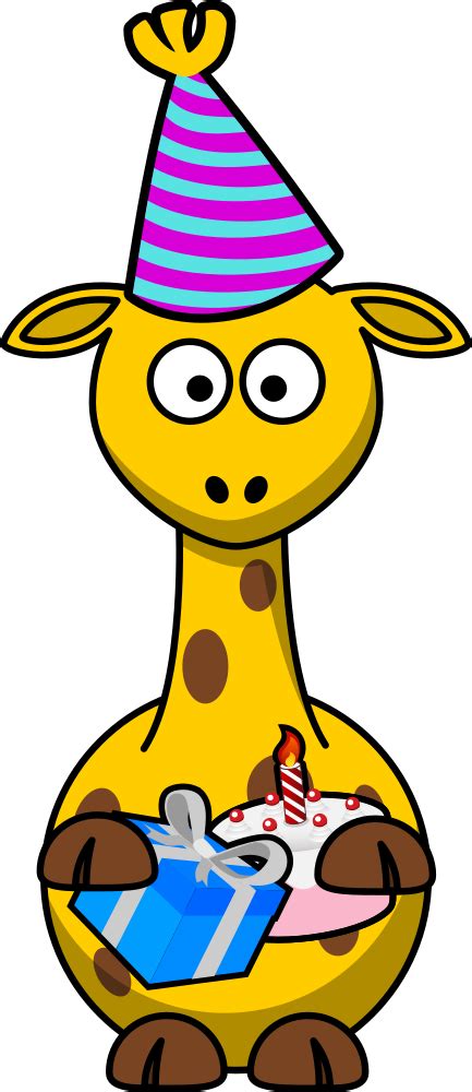 Onlinelabels Clip Art Giraffe Party