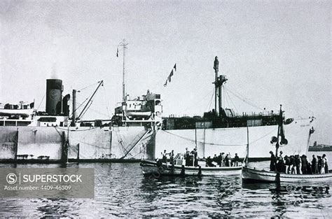 Ss Exodus Ship That Carried Jewish Emigrants From France To British