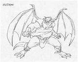 Gargoyles Hudson Model Sheet Character Disney Greg Guler Goliath Coloring Pages Choose Board Cartoon sketch template